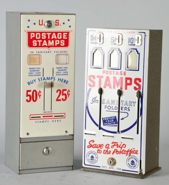 LOT OF 2: US POSTAGE STAMP MACHINES.              