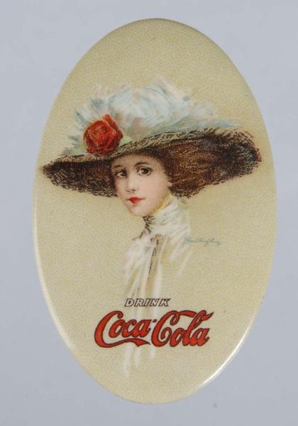 1910 COCA-COLA POCKET MIRROR.                     