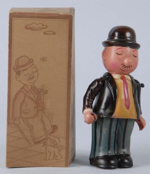 CELLULOID JOLLY MAN WIND-UP TOY.                  