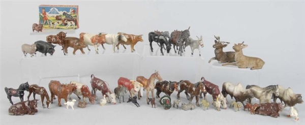 APPROX. 50 BRITAINS & OTHER ANIMAL FIGURES.       