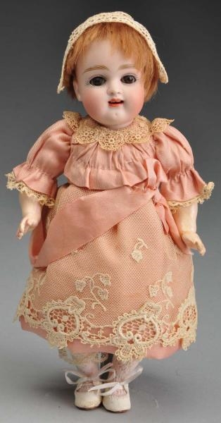 EARLY KESTNER DOLL WITH SQUARE TEETH.             