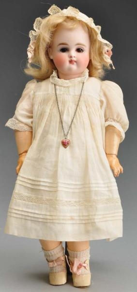 EARLY KESTNER CLOSED MOUTH DOLL.                  