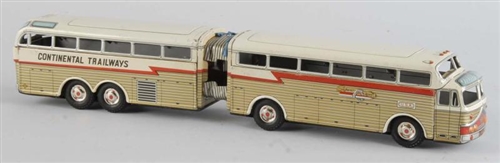 Lot Detail - CONTINENTAL TRAILWAYS SUPER GOLDEN EAGLE BUS SET.