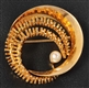 14K Y. GOLD PIN WITH PEARL.                       