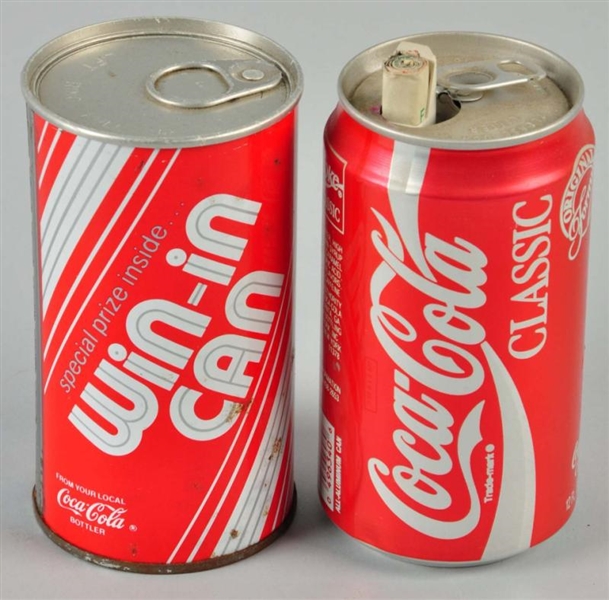 1990 COCA-COLA MAGIC CAN PROMOTIONAL POSTERS.     