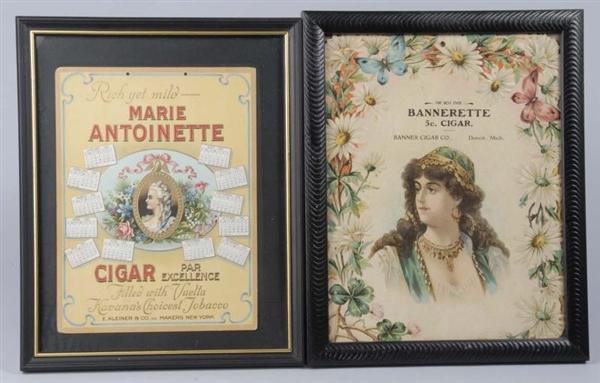 LOT OF 2: CIGAR ADVERTISING PIECES.               