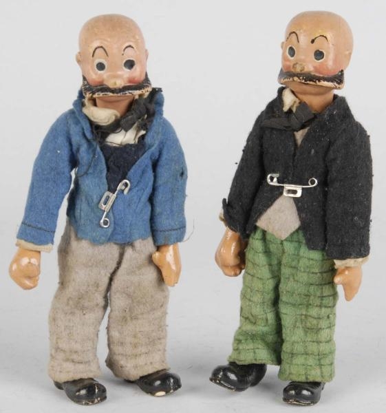 BUCHERER MUTT & JEFF SWISS-JOINTED FIGURES.       