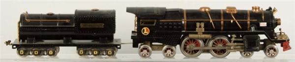 LIONEL STANDARD GAUGE 400 SERIES LOCO & TENDER.   