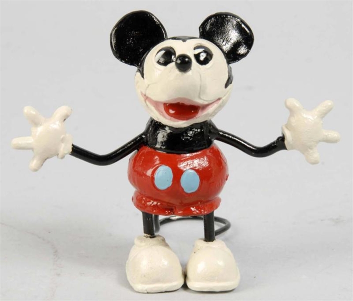 CAST WALT DISNEY MICKEY MOUSE STANDING FIGURE.    