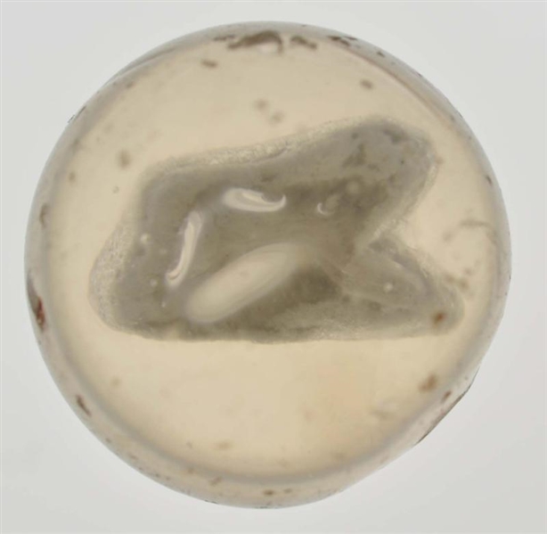 SMALL ANIMAL SULPHIDE MARBLE.                     