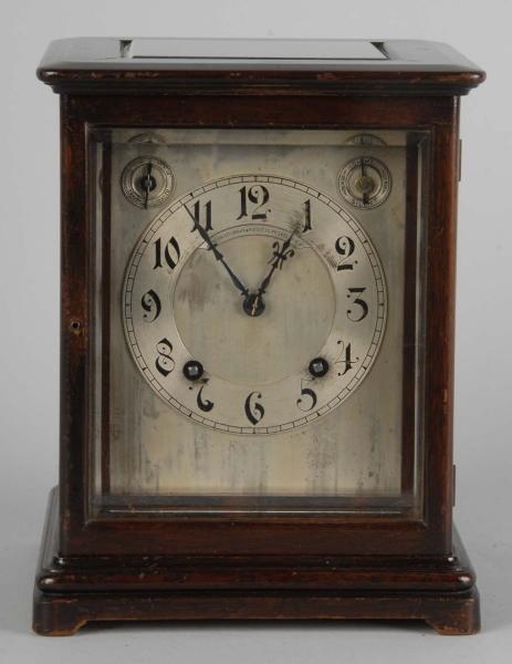 CARRIAGE CLOCK BY WEILL & HARBURG.                