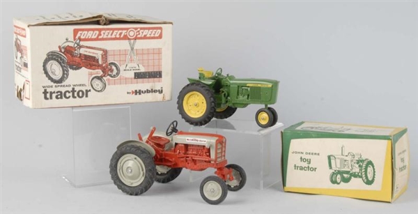 LOT OF 2: DIECAST TRACTOR TOYS.                   