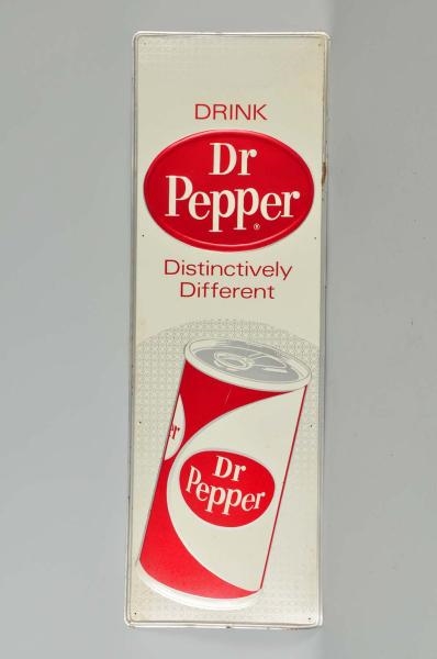 EMBOSSED TIN DR. PEPPER SIGN.                     