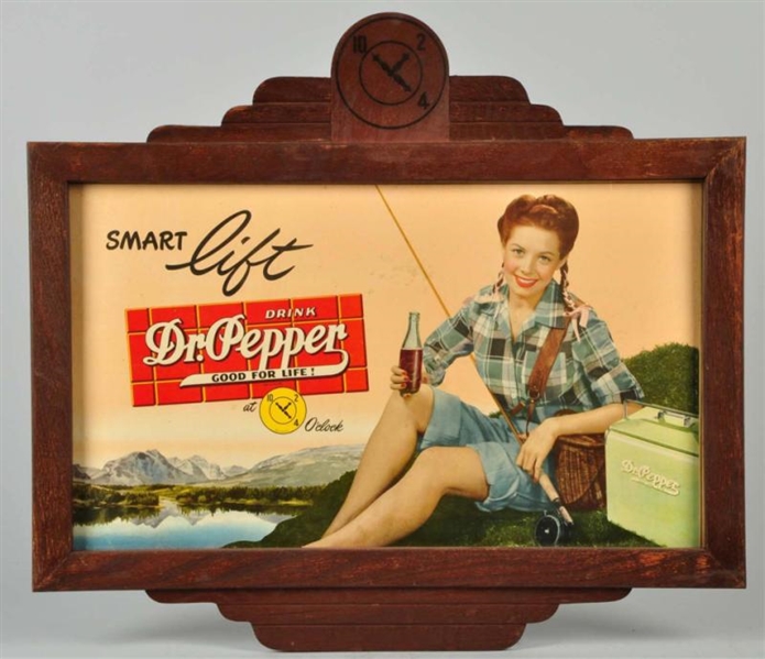 LOT OF 2: 1940S DR. PEPPER POSTERS.               