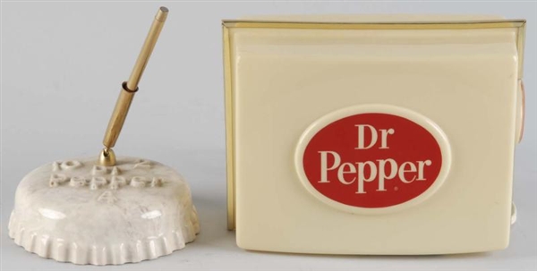 LOT OF 2: DR. PEPPER ADVERTISING PIECES.          