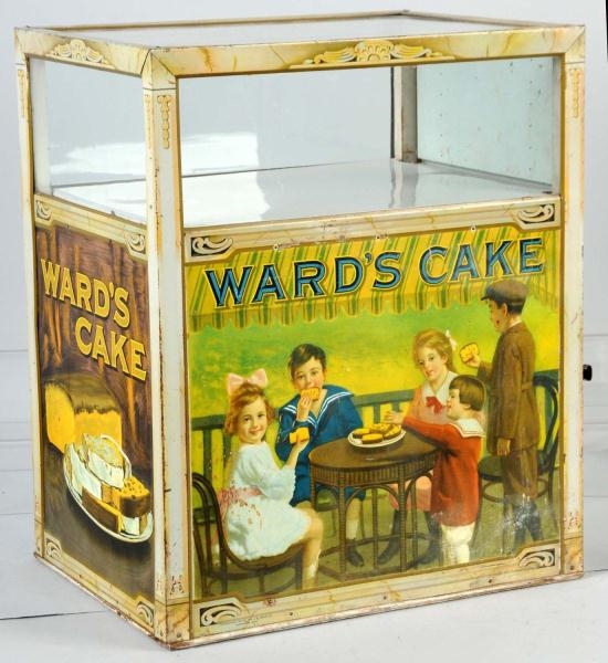 RARE WARDS CAKE COUNTRY STORE DISPLAY CASE.      
