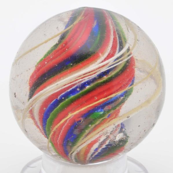 LARGE DIVIDED CORE SWIRL MARBLE.                  