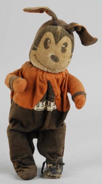 SCARCE OSWALD WALKING WIND-UP DOLL.               