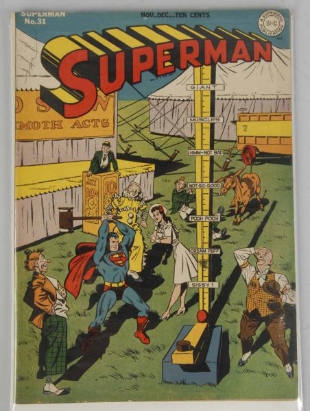1944 SUPERMAN COMIC NO. 31.                       