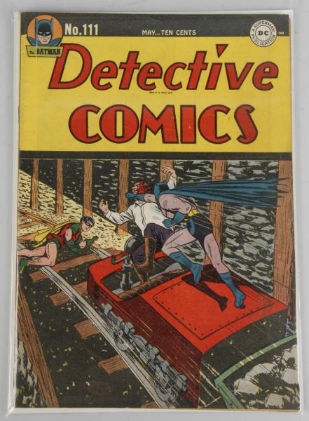 1946 DETECTIVE COMIC NO. 111.                     