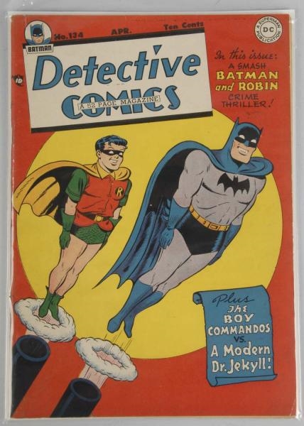1948 DETECTIVE COMICS NO. 134.                    