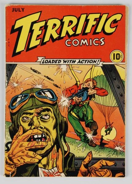 1944 TERRIFIC COMICS NO. 4.                       