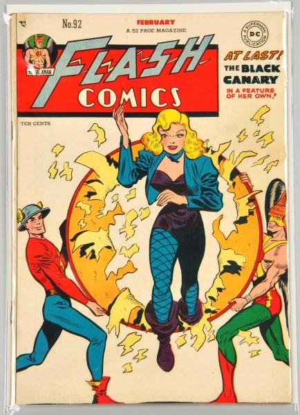 1948 FLASH COMICS NO. 92.                         