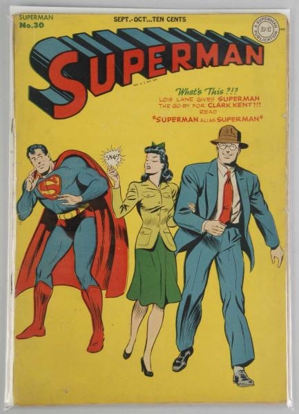 SUPERMAN COMIC NO. 30.                            