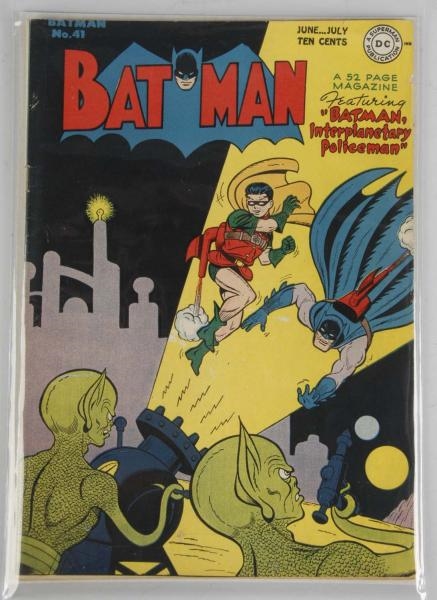 1947 BATMAN COMIC NO. 41.                         