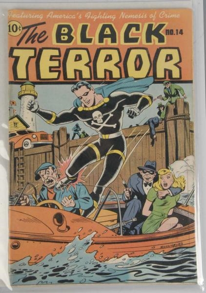 1945 THE BLACK TERROR COMIC NO. 14.               