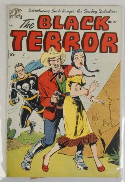 1949 THE BLACK TERROR COMIC NO. 27.               