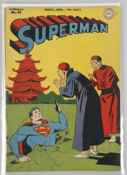 1947 SUPERMAN COMIC NO. 45.                       