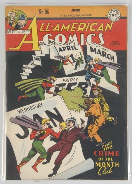 1947 ALL AMERICAN COMICS NO. 86.                  