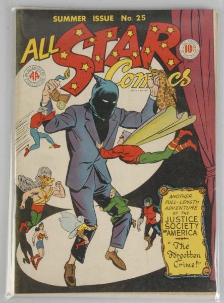 1945 ALL STAR COMICS NO. 25.                      