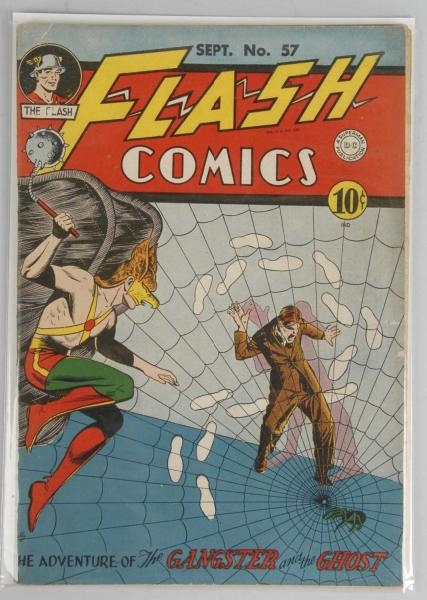 1944 FLASH COMICS NO. 57.                         