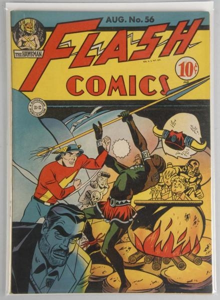 1944 FLASH COMICS NO. 56.                         