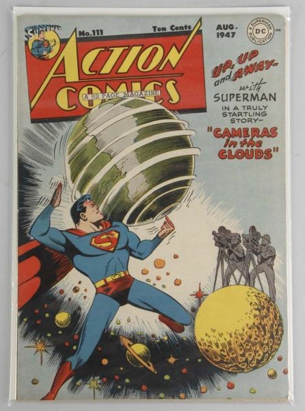 1947 ACTION COMICS NO. 111.                       