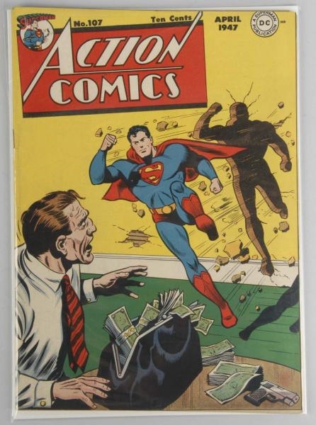 1947 ACTION COMICS NO. 107.                       