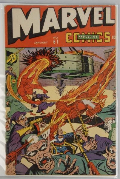 1944 MARVEL MYSTERY COMICS NO. 61.                