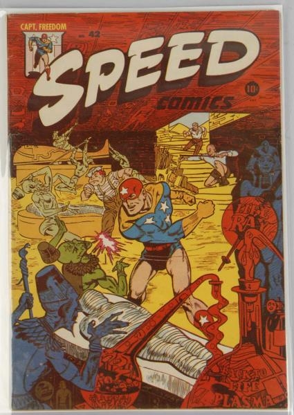 1946 SPEED COMICS NO. 42.                         