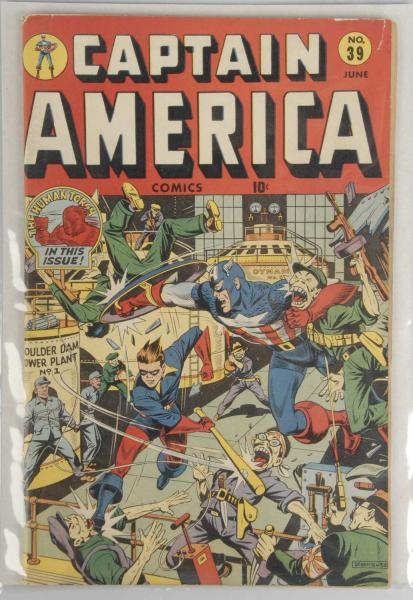 1944 CAPTAIN AMERICA COMICS NO.39.                