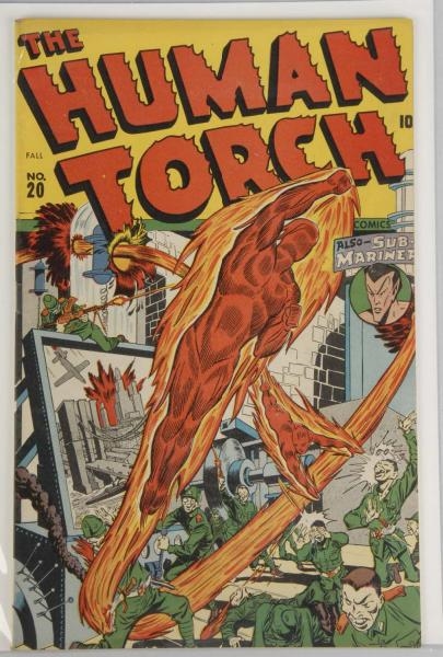 1945 THE HUMAN TORCH COMIC NO. 20.                
