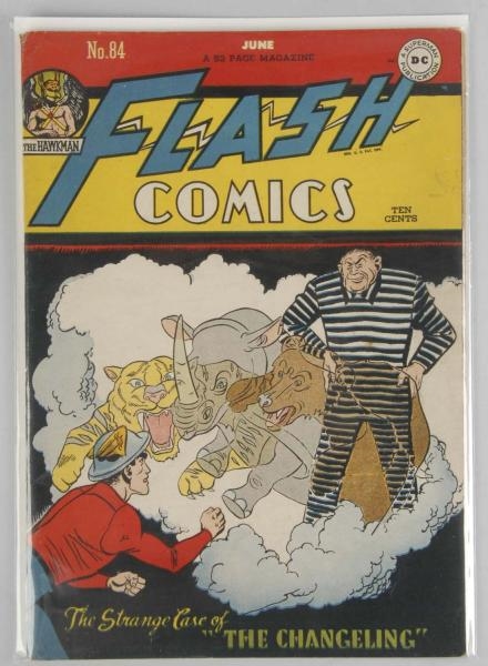 1947 FLASH COMICS NO. 84.                         