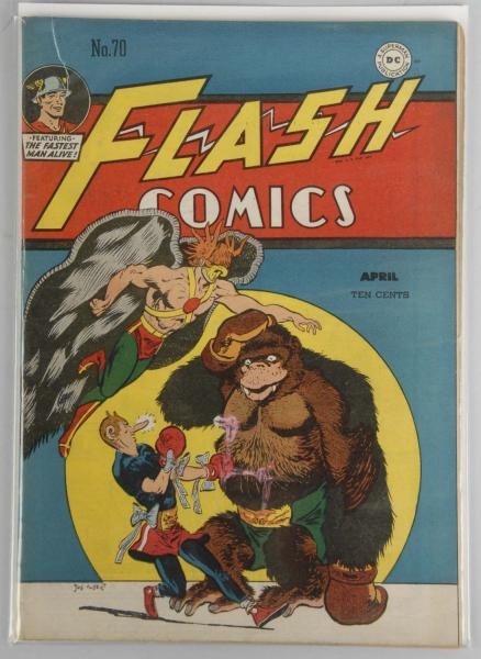 1946 FLASH COMICS NO. 70.                         