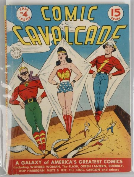 1943 COMIC CAVALCADE NO. 4.                       