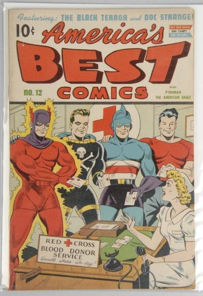 1944 AMERICAS BEST COMICS NO. 12.                