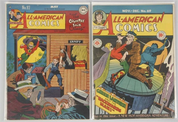 LOT OF 2: 1940S ALL-AMERICAN COMICS.              