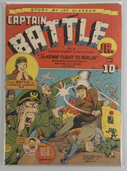 1943 CAPTAIN BATTLE JR. COMIC NO. 1.              