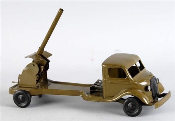 PRESSED STEEL KINGSBURY MILITARY VEHICLE TOY.     