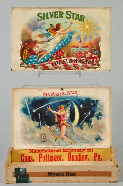 LOT OF 2: CIGAR BOXES                             